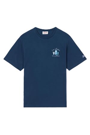 T-Shirt Portofino Man In Cotone Con Stampa Frontale MC2 SAINT BARTH | T-shirt | POT000104333L